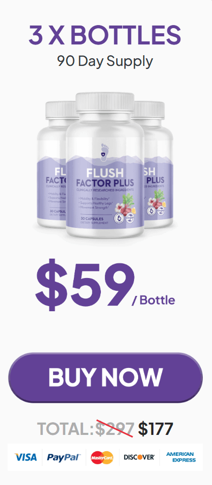 Flush Factor plus  price 3 bottle