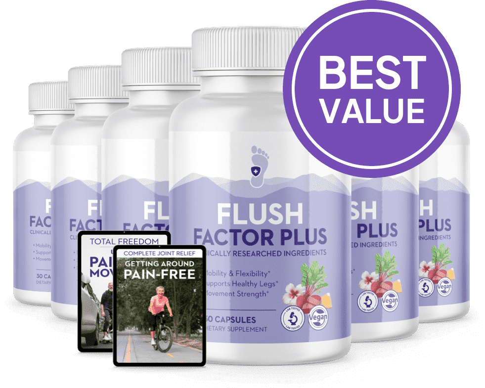 Flush factor  plus 6 bottle buy now